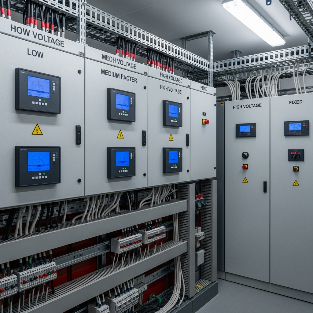 Low / Medium / High Voltage APFC & Fixed Panels